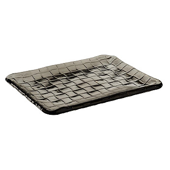 APS Takashi Sushi Board French Grey Glass 230x180mm - Click to Enlarge