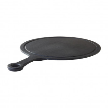 APS Slate Melamine Handled Platter 340 mm - Click to Enlarge