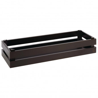 APS Superbox Buffet Crate Black GN2/4 - Click to Enlarge