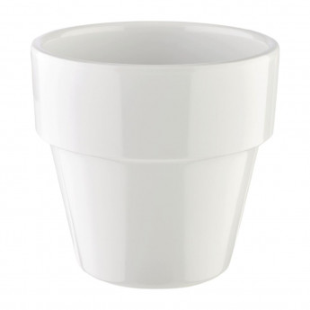 APS Flowerpot 90mm White - Click to Enlarge