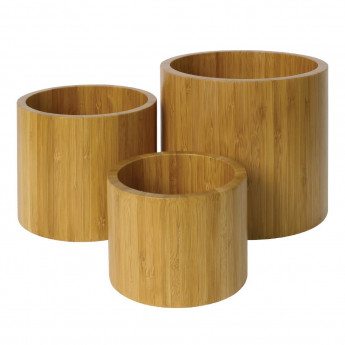 Olympia Bamboo Risers Set of 3 - Click to Enlarge