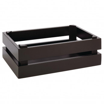 APS Superbox Buffet Crate Black GN1/4 - Click to Enlarge