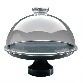 Dalebrook Frosted Black Dome Cover - Click to Enlarge