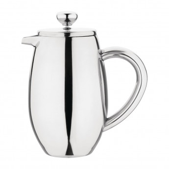 Olympia Insulated Stainless Steel Cafetiere 3 Cup - Click to Enlarge