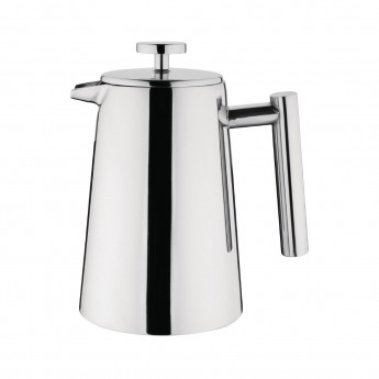 Olympia Insulated Art Deco Stainless Steel Cafetiere 3 Cup - Click to Enlarge