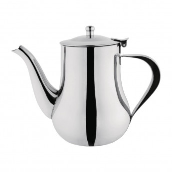 Olympia Arabian Coffee Pot Stainless Steel 1Ltr - Click to Enlarge