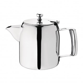 Olympia Cosmos Stainless Steel Teapot 570ml - Click to Enlarge