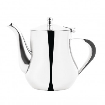 Olympia Arabian Coffee Pot Stainless Steel 700ml - Click to Enlarge