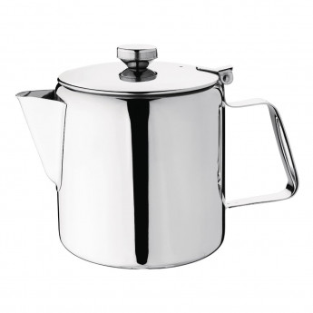 Olympia Concorde Stainless Steel Teapot 1.365Ltr - Click to Enlarge
