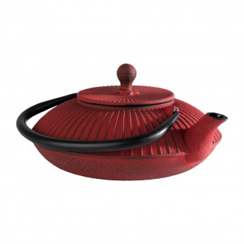 APS Asia Teapot Red 195 x 180mm - Click to Enlarge