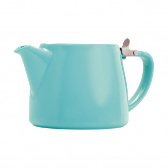 Forlife Stump Teapot Turquoise 0.4Ltr - Click to Enlarge