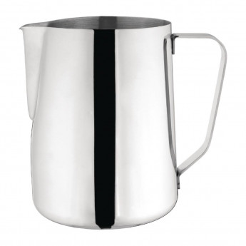 Olympia Stainless Steel Milk Jug 2Ltr - Click to Enlarge
