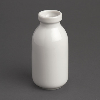 Olympia White Mini Milk Bottle 145ml (Pack of 12) - Click to Enlarge