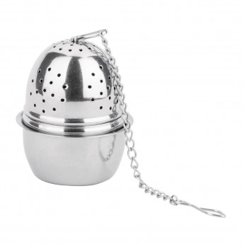 Olympia Oval Stainless Steel Tea Strainer 40(Ø) x 55(H)mm - Click to Enlarge