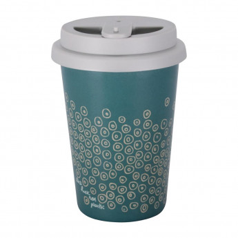 Huskup Barnacles Reusable Eco Coffee Cup 400ml - Click to Enlarge