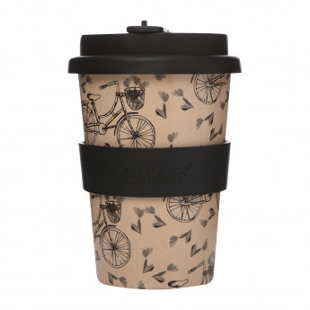 Huskup Amsterdam Reusable Eco Coffee Cup 400ml - Click to Enlarge