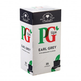 PG Tips Earl Grey Tea Envelopes (Pack of 25) - Click to Enlarge