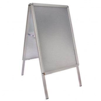 Clip Frame Pavement Sign 780 x 463mm Aluminium - Click to Enlarge