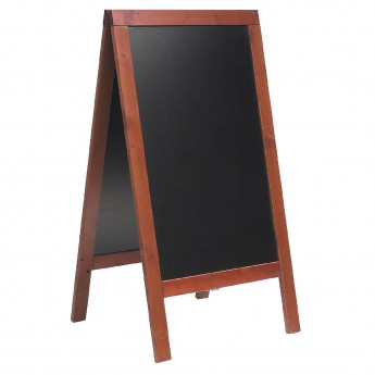Securit Duplo Pavement Board 1350 x 700mm Mahogany - Click to Enlarge
