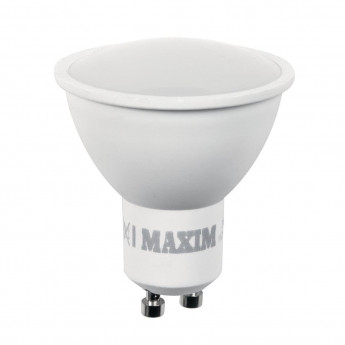 Status Maxim LED GU10 Pearl Cool White 5W (Pack of 10) - Click to Enlarge