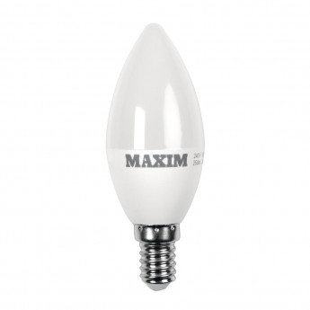 Maxim LED Candle Small Edison Screw Warm White 6W (Pack of 10) - Click to Enlarge
