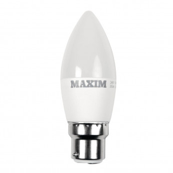 Maxim LED Candle Bayonet Cap Daylight White 3W (Pack of 10) - Click to Enlarge