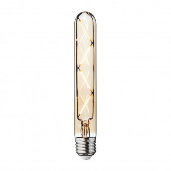 Industville Vintage LED Filament Bulb Cylinder Edison Screw Amber 5W - Click to Enlarge