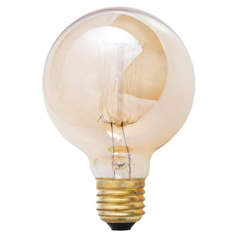 Crystalite G80 Squirrel Cage Filament Antique Lamp ES 60W - Click to Enlarge