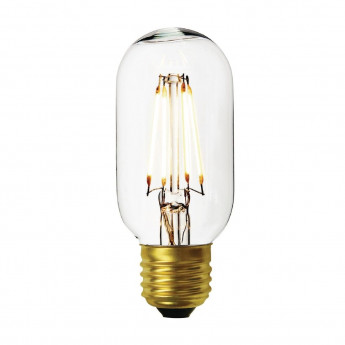 Industville Vintage LED Filament Bulb Tube Edison Screw Clear 7W - Click to Enlarge