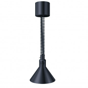 Hatco Heat Lamp Satin Black Cone - Click to Enlarge