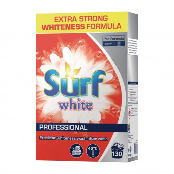 Surf Pro Formula White 130 Wash Laundry Detergent Powder 8.45kg - Click to Enlarge