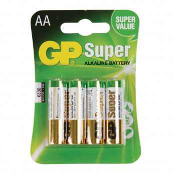 AA Size Batteries (Pack of 4) - Click to Enlarge