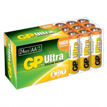 GP Ultra Battery Alkaline AAA (Pack of 24) - Click to Enlarge