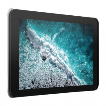 10" Smart all-in-one LCD display with lightbar, PoE & touchscreen - Click to Enlarge