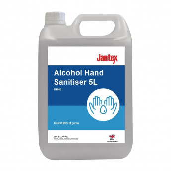 Jantex 70% Alcohol Hand Sanitiser 5Ltr - Click to Enlarge