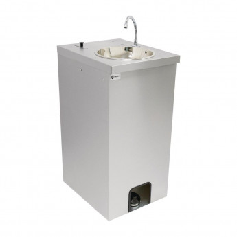 Parry Stainless Steel Mobile Sink - Click to Enlarge