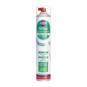 Nilco Dry Touch Sanitiser Max Blast 750ml - Click to Enlarge