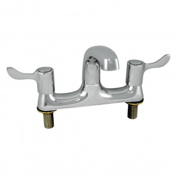 Vogue Twin Mixer Lever Deck Tap - Click to Enlarge