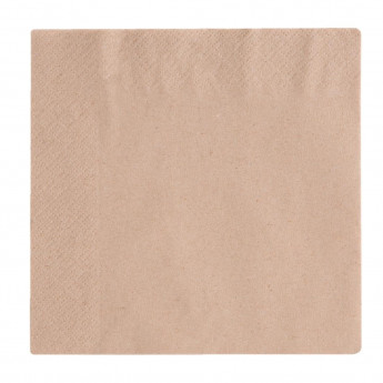 Vegware Compostable Unbleached Lunch Napkins 330mm (Pack of 2000) - Click to Enlarge