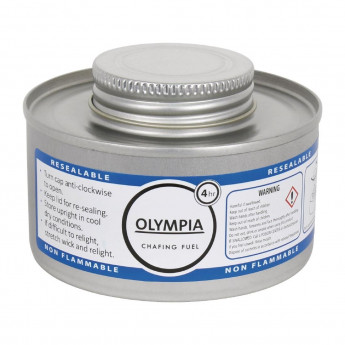 Olympia Liquid Chafing Fuel With Wick 4 Hour (Pack of 12) - Click to Enlarge
