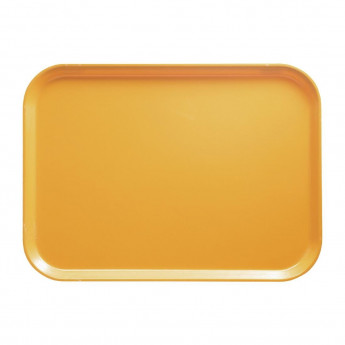 Cambro Camtray Fibreglass Serving Tray Yellow 350 x 270mm - Click to Enlarge