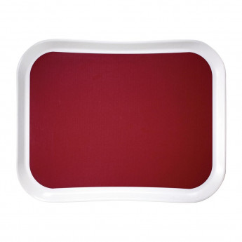 Cambro Versa Lite Century Fun Polyester Canteen Tray Raspberry 430mm - Click to Enlarge