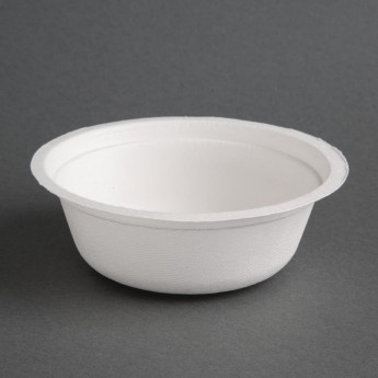 Fiesta Green Compostable Bagasse Bowls Round (Pack of 50) - Click to Enlarge