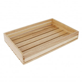 Olympia Low Sided Wooden Crate - Click to Enlarge
