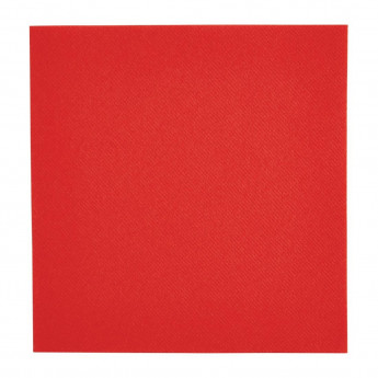 Fiesta Tablin Premium Airlaid Napkins Red 400mm (Pack of 500) - Click to Enlarge