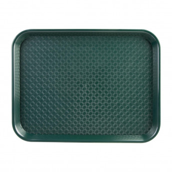 Olympia Kristallon Polypropylene Fast Food Tray Green - Click to Enlarge