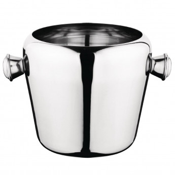 Olympia Mini Ice Bucket Stainless Steel 1Ltr - Click to Enlarge