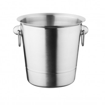 Olympia Brushed Stainless Steel Wine and Champagne Bucket - Click to Enlarge