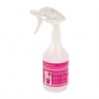 InnuScience Nu-Bio Scrub Washroom Cleaner and Descaler Refill Bottles 750ml (6 Pack) - Click to Enlarge