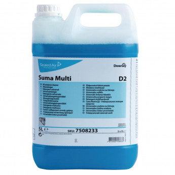Suma D2 All-Purpose Cleaner Concentrate 5Ltr (2 Pack) - Click to Enlarge